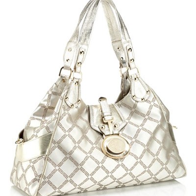 Versace Logo Medallion Satchel