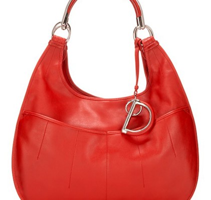 Dior: Dior 61 Medium Shopper в элегантном красном