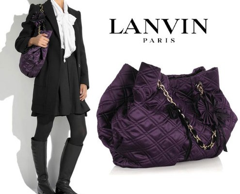 Фиолетовая роза от Lanvin