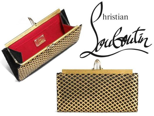 Christian Louboutin: золотом по черному