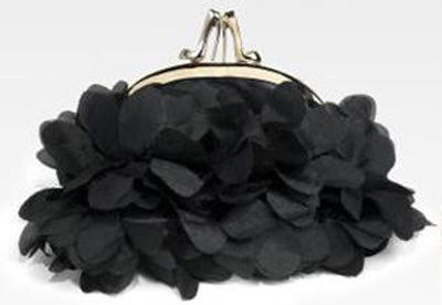 Christian Louboutin Satin Petal Bag