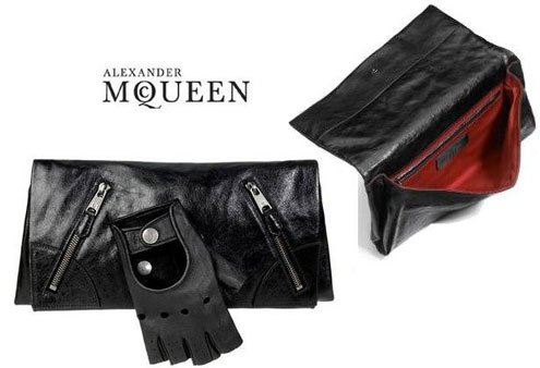 Клатч с перчаткой от Alexander McQueen