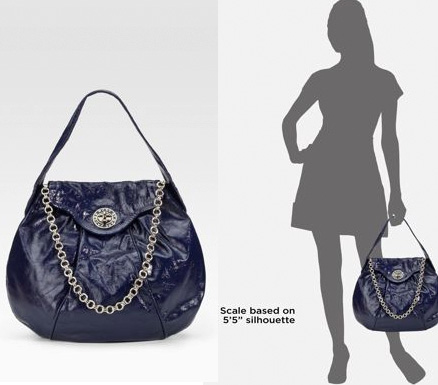 Marc by Marc Jacobs: сумка Patent Leather Hobo