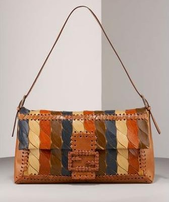 Leaf-Detail Baguette от Fendi