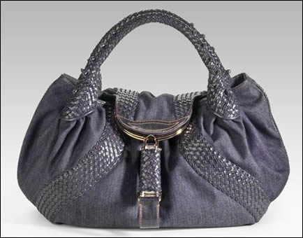 Fendi: шпионская сумка Denim Spy