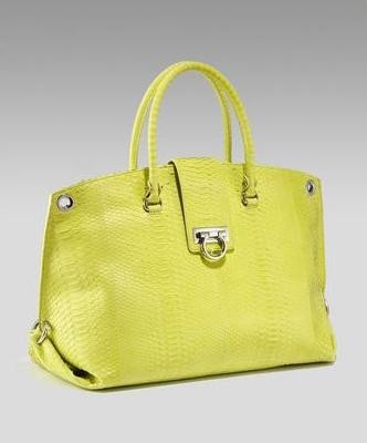 Python Satchel от Salvatore Ferragamo