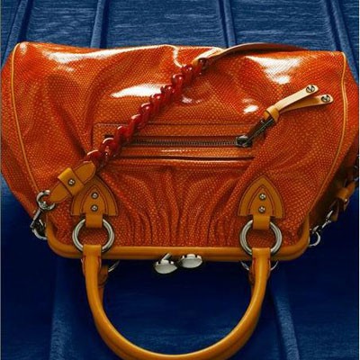 Оранжевая сумка от Marc Jacobs